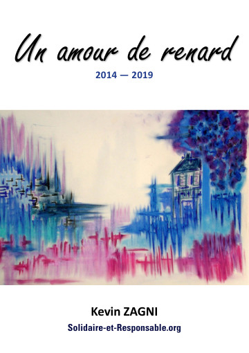 Couverture du livre Un amour de renard, recueil de poésie d'amour familiale de Kevin ZAGNI